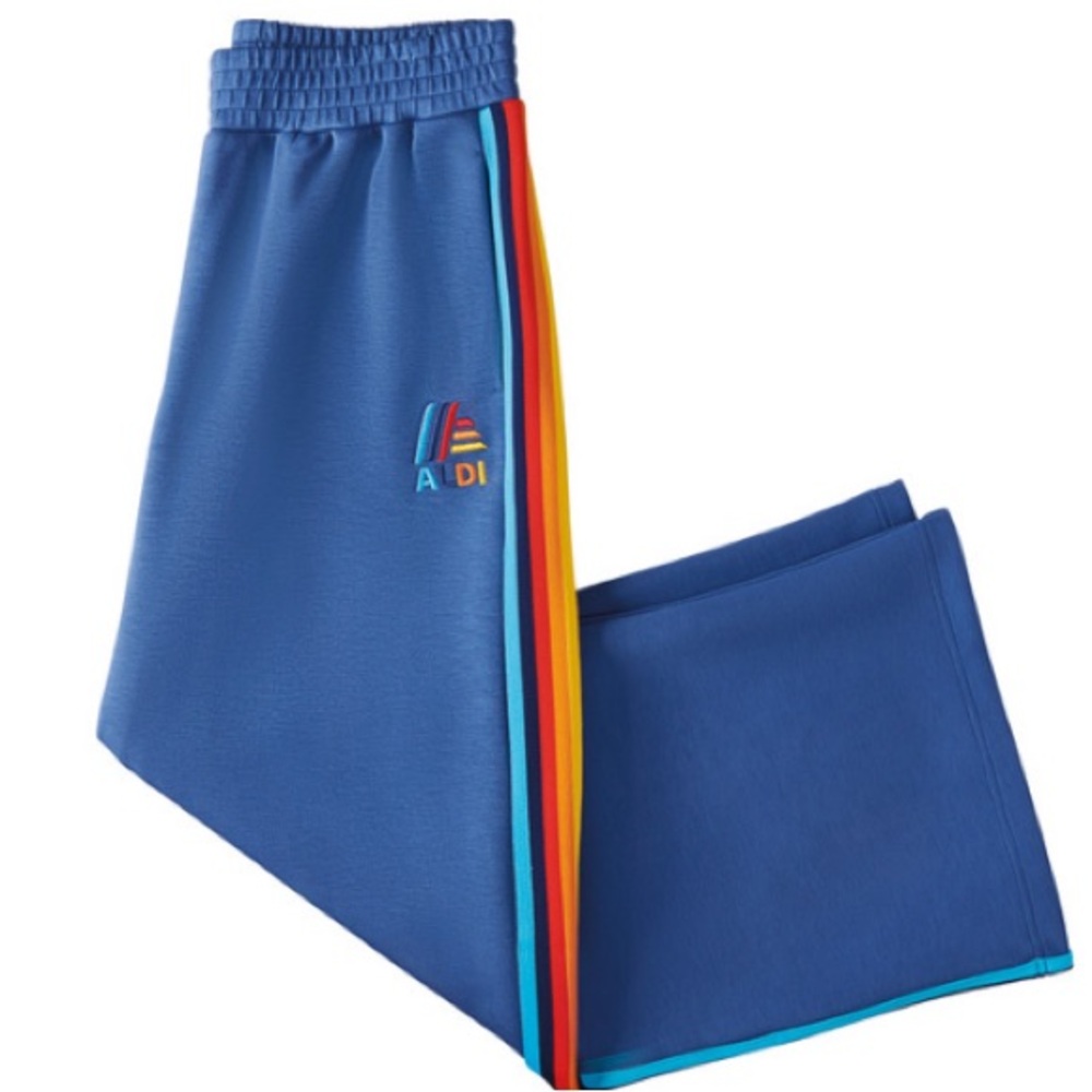 NWT Aldi gear wide leg pants, blue